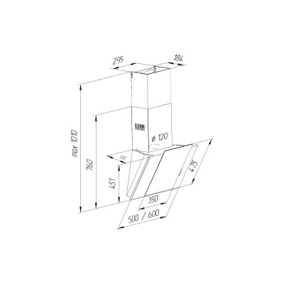 Pyramida NR-MV 60 (1000) M WH