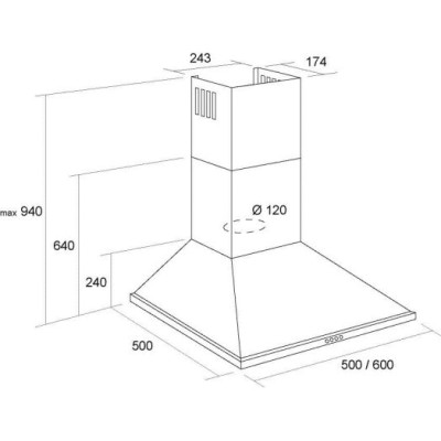 Pyramida KH 60 BR