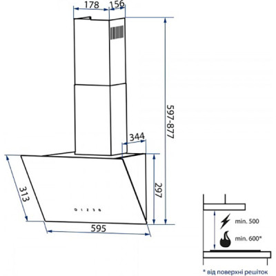 Minola HVS 6242 BL 700 LED