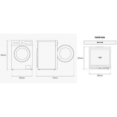 Samsung WW80FG3M05TWLF