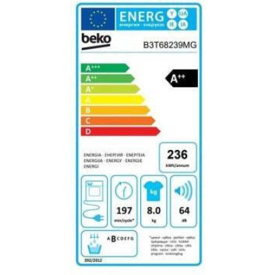 Beko B3T68239MG