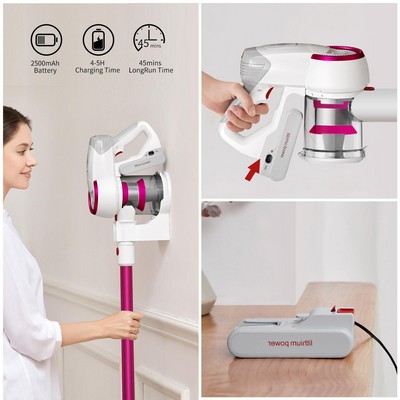 JIMMY Wireless Vacuum Cleaner Fuchsia (JV53R)