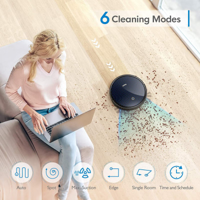 Robit R3000 Robot Vacuum Cleaner Black