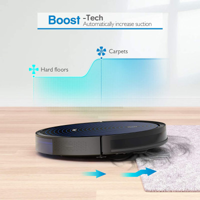 Robit R3000 Robot Vacuum Cleaner Black