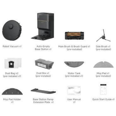 Dreame Bot D20 Pro Plus Black (RLD43SD-BL)