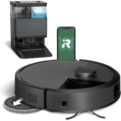 iRobot Roomba Plus 505 Combo+ AutoWash Dock Black (N188040)