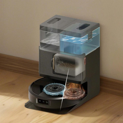 iRobot Roomba Plus 505 Combo+ AutoWash Dock Black (N188040)