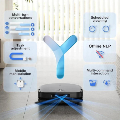 ECOVACS DEEBOT OZMO X5 Pro Omni Black (DDX39 BLACK)