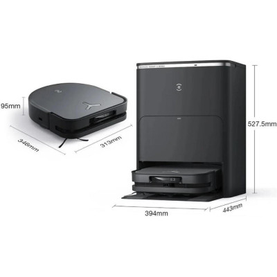 ECOVACS DEEBOT OZMO X5 Pro Omni Black (DDX39 BLACK)