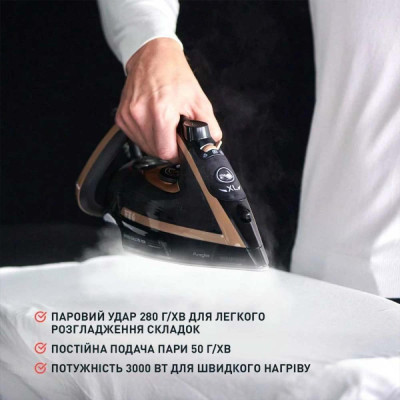 Tefal PUREGLISS Coppertinto & Black FV8064E0