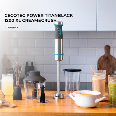 CECOTEC Power TitanBlack 1200 XL Cream&Crush (CCTC-04292)