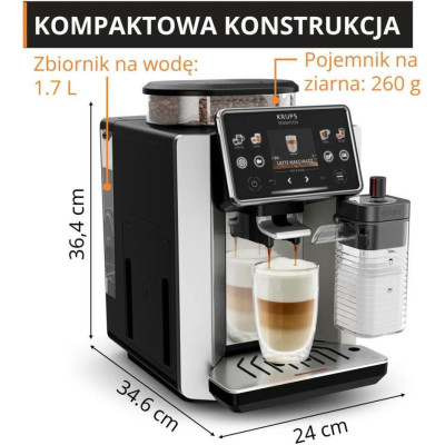 Krups Sensation Milk Elite Hot & Cold (EA918GE0)