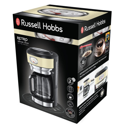 Russell Hobbs Retro Vintage Cream 21702-56