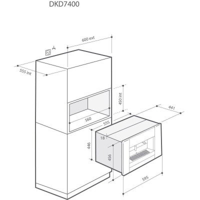De Dietrich DKD7400A