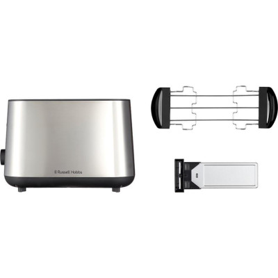 Russell Hobbs Heaton Brushed 2Slice Toaster 27390-56