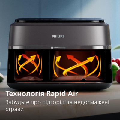 Philips Dual Airfryer 3000 Series NA351/00