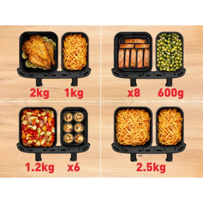Tefal Dual Easy Fry XXL EY942HE0