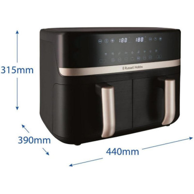 Russell Hobbs Satis Fry DualBasket 27680-56