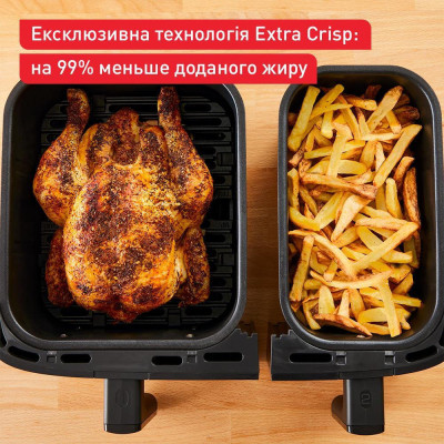 Tefal Dual Easy Fry & Grill Air Fryer EY905D10