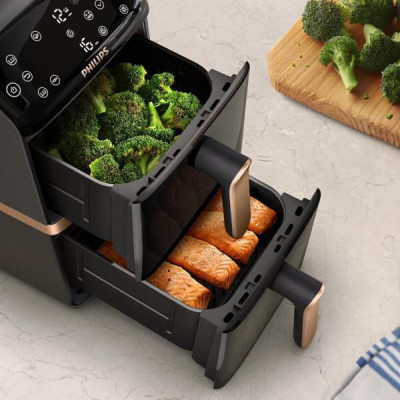 Philips Ovi Stacked Dual Basket Series 4000 NA462/70