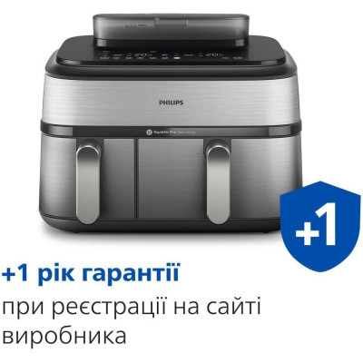 Philips Dual Basket Airfryer 5000 Series NA555/00
