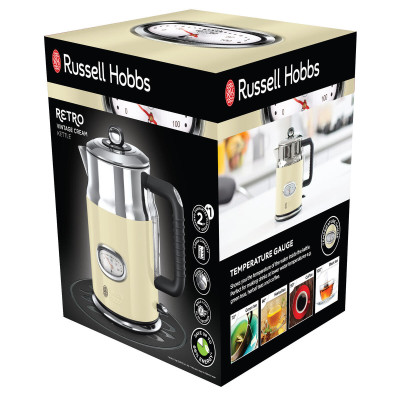 Russell Hobbs Retro Cream 21672-70