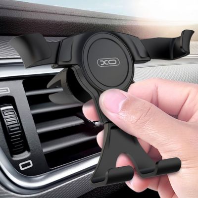 XO C80 Gravity air outlet holder Black