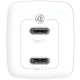Baseus GaN2 Lite Quick Charger C+C 65W White (CCGAN2L-E02)