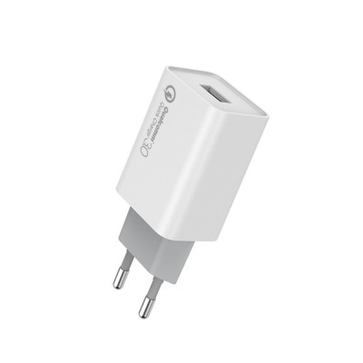 ColorWay 1 USB Quick Charge 3.0 (18W) White (CW-CHS013Q-WT)