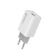ColorWay 1 USB Quick Charge 3.0 (18W) White (CW-CHS013Q-WT)
