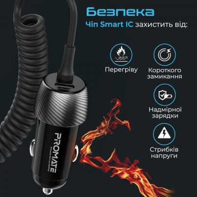 Promate PowerDrive-33PDI (powerdrive-33pdi.black)