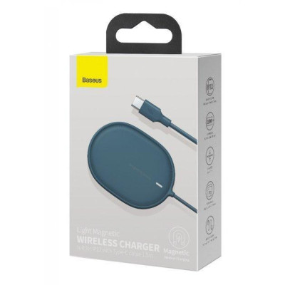 Baseus Light Magnetic Wireless Charger Blue (WXQJ-03)