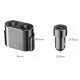 Baseus High Efficiency One to Two Cigarette Lighter Black (CRDYQ-01)