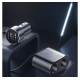 Baseus High Efficiency One to Two Cigarette Lighter Black (CRDYQ-01)