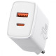 Baseus Compact Quick Charger U+C 20W White (CCXJ-B02)