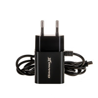 Grand-X CH-35B 5V 2,1A 2USB + micro USB Black