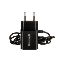 Grand-X CH-35B 5V 2,1A 2USB + micro USB Black