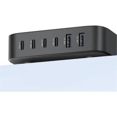 UGREEN CD271 200W Nexode 2m GaN Desktop Charger Gray (40914)