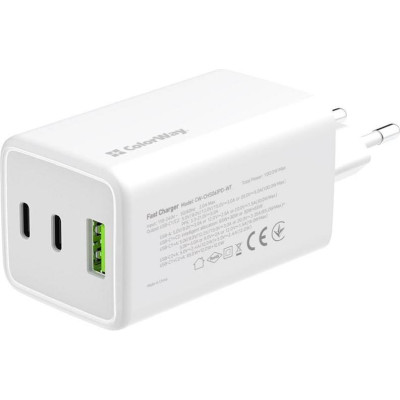 ColorWay GaN Mini 100W White (CW-CHS061PD-WT)