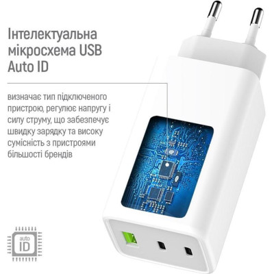 ColorWay GaN Mini 100W White (CW-CHS061PD-WT)