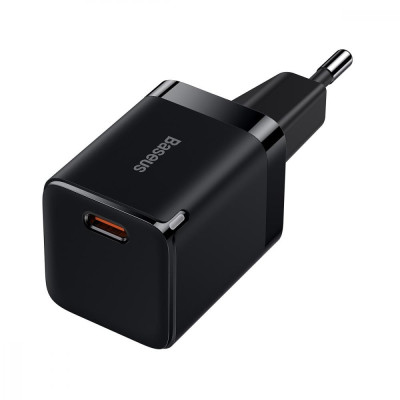 Baseus GaN3 Fast Charger Type-C 30W Black (CCGN010101)
