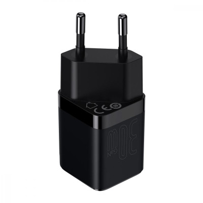 Baseus GaN3 Fast Charger Type-C 30W Black (CCGN010101)