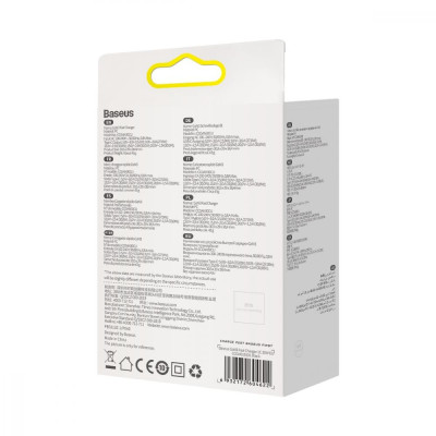 Baseus GaN3 Fast Charger Type-C 30W Black (CCGN010101)