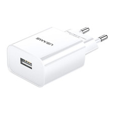 USAMS US-CC075 T18 Single USB 2.1A White (CC075TC01)