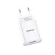 USAMS US-CC075 T18 Single USB 2.1A White (CC075TC01)