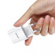 USAMS US-CC075 T18 Single USB 2.1A White (CC075TC01)