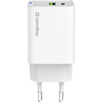 ColorWay GaN Mini 45W White (CW-CHS060PD-WT)