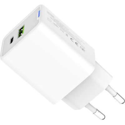 ColorWay GaN Mini 45W White (CW-CHS060PD-WT)