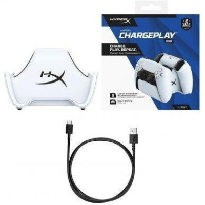 HyperX ChargePlay Duo White (51P68AA)