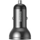 Baseus Digital Display Dual USB 24W Gray (CCBX-0G)